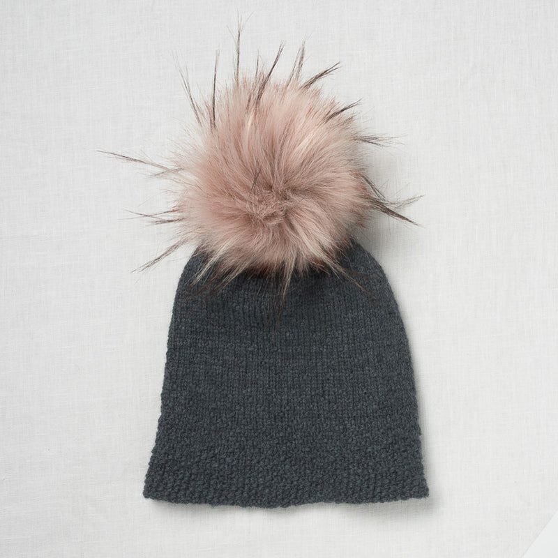 Lovafur Luxe Faux Fur Pom Rose Raccoon (Limited Edition)