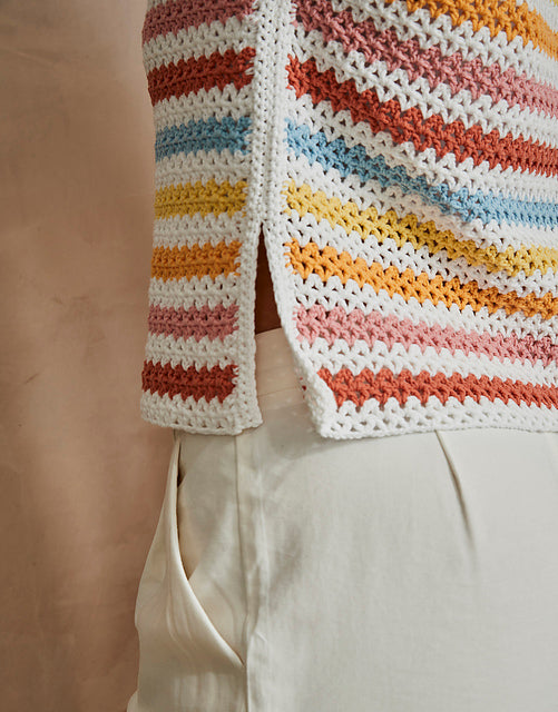 10745 Soft Skyline Top by Sirdar