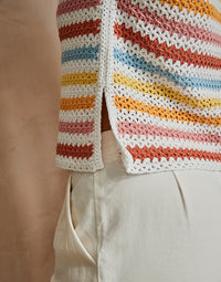 10745 Soft Skyline Top by Sirdar