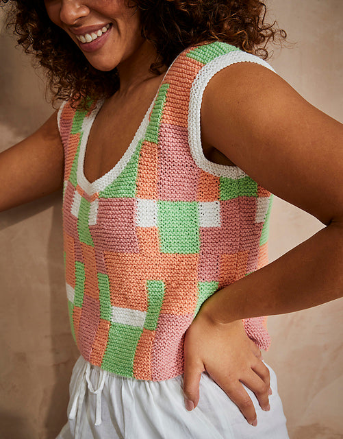 10749 Staycation Top by Sirdar