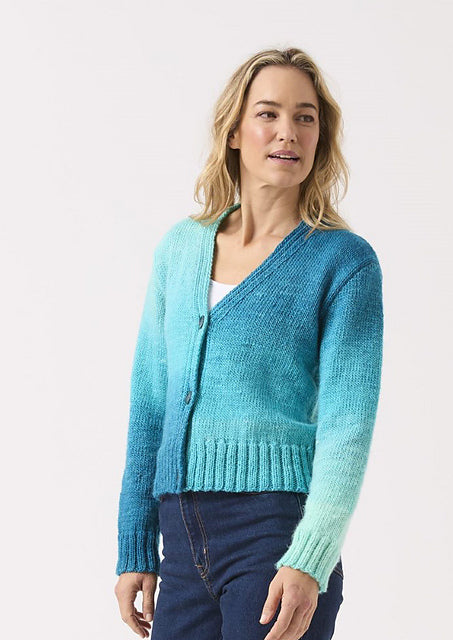 10840 V Nice V Neck Cardi by Sirdar