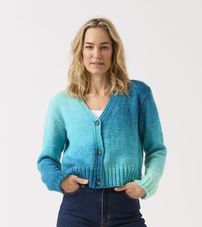 10840 V Nice V Neck Cardi by Sirdar