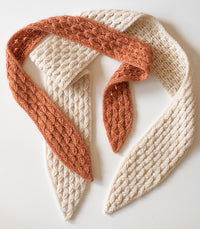 Star Jasmine Mini Scarf by Ksenia Naidyon