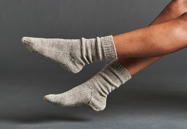 Wool Local Socks by Erika Knight