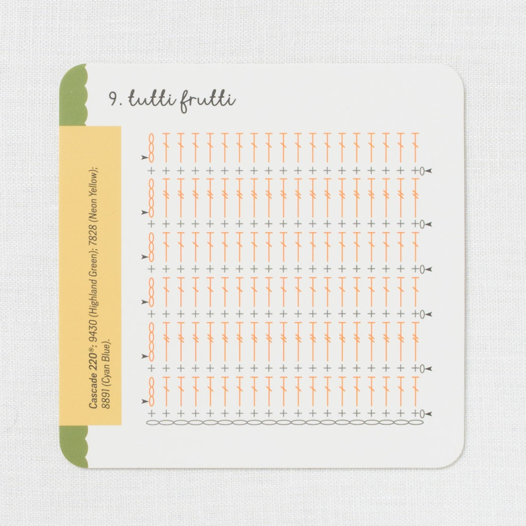 The Bright & Bold Granny Square Card Deck by Leonie Morgan – Wool and ...