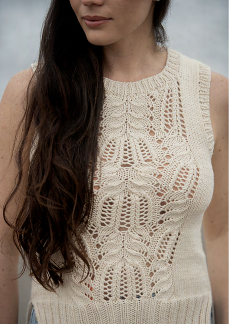 Coral Summer Tank by Laura Zukaite