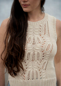 Coral Summer Tank by Laura Zukaite