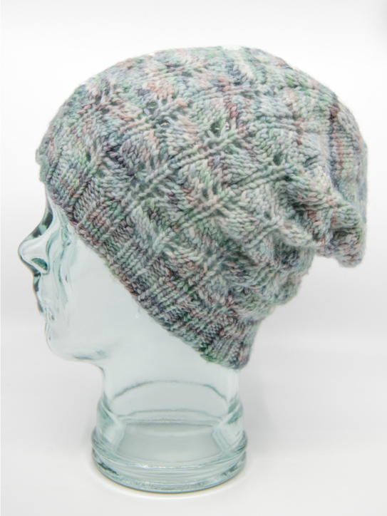 Lacy Slouch Hat by Shannon Dunbabin