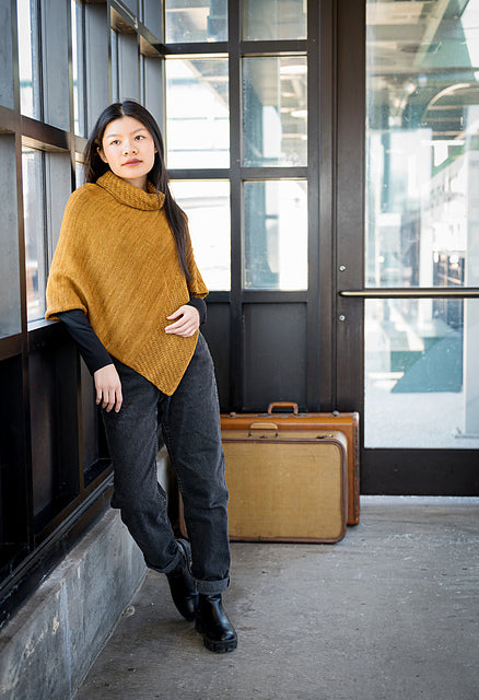 Seamless Poncho by Churchmouse Yarns and Teas