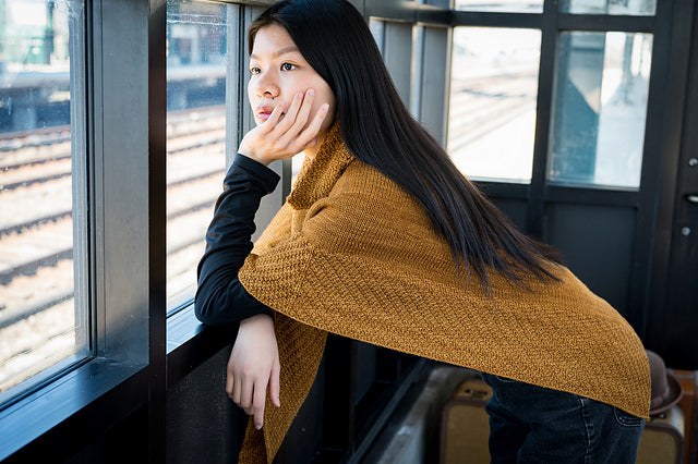 Seamless Poncho by Churchmouse Yarns and Teas