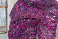 Chevron Delight Shawl by Lora Marin