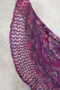 Chevron Delight Shawl by Lora Marin