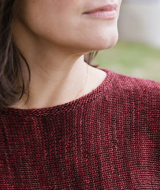 Sideways Tee by Churchmouse Yarns and Teas