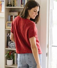 Sideways Tee by Churchmouse Yarns and Teas