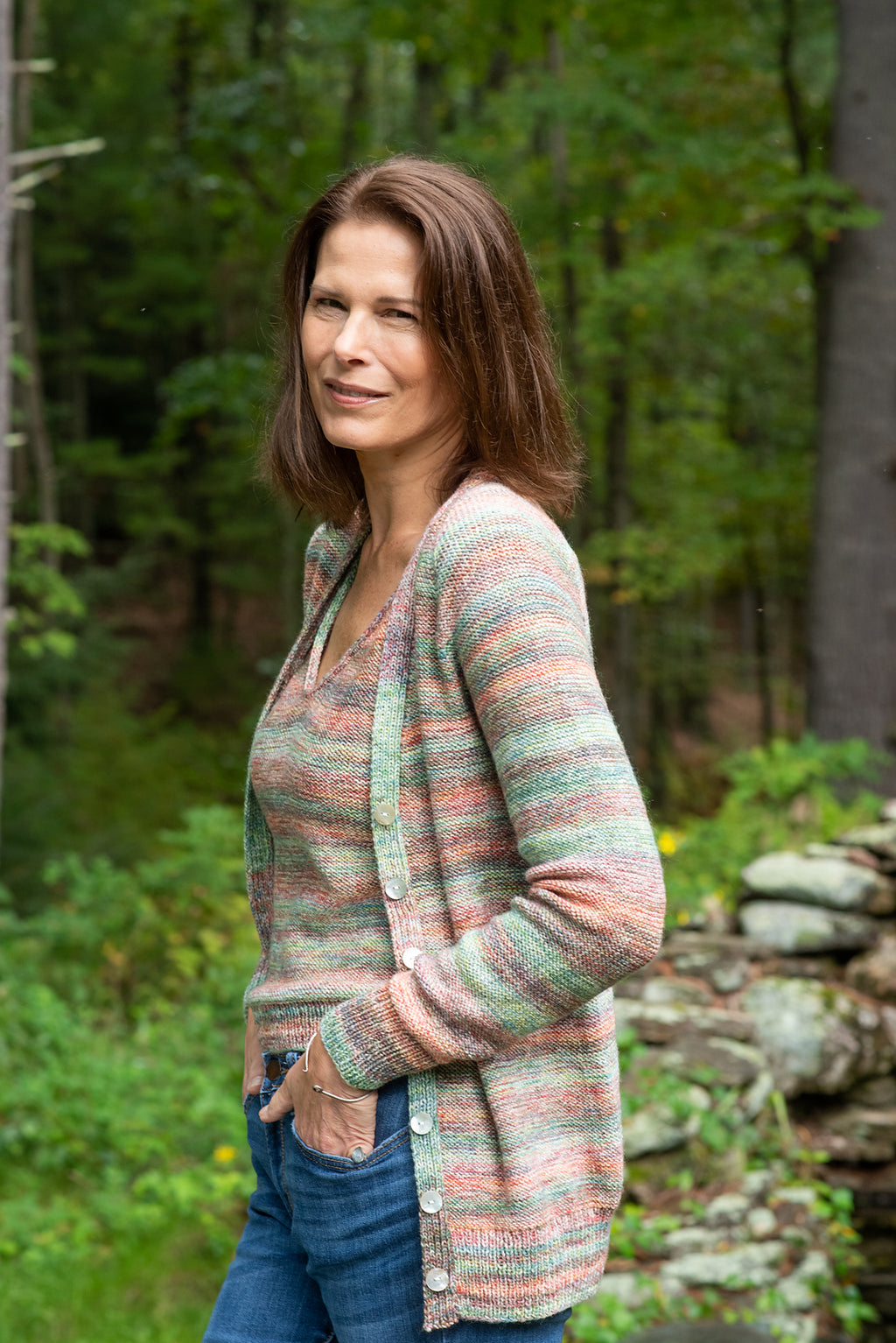 Bezel Cardigan & Camisole by Amy Christoffers