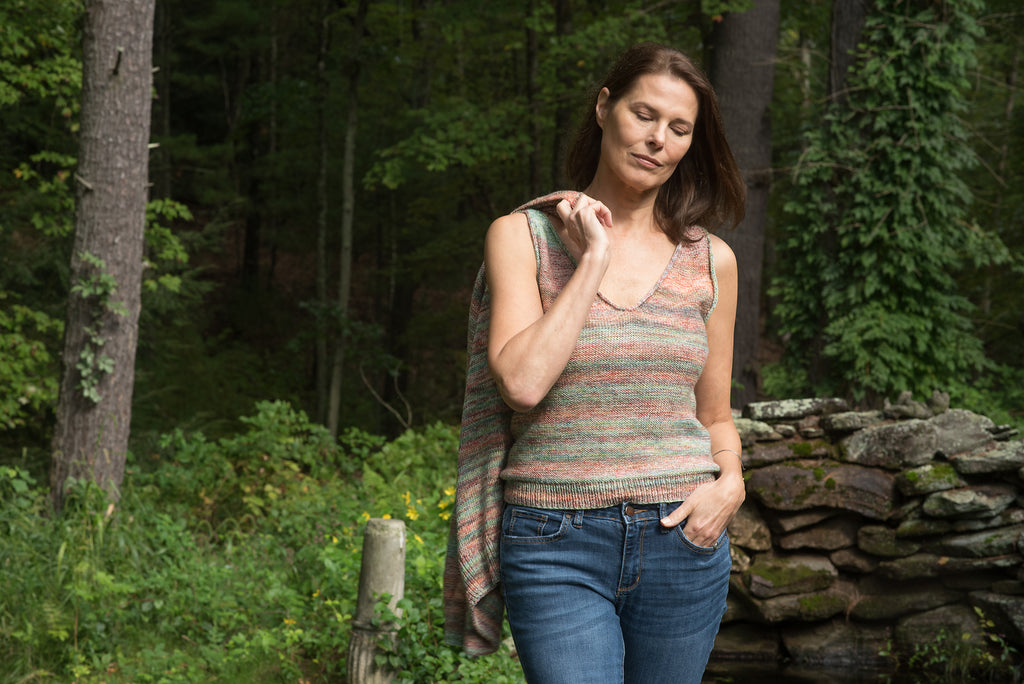 Bezel Cardigan & Camisole by Amy Christoffers