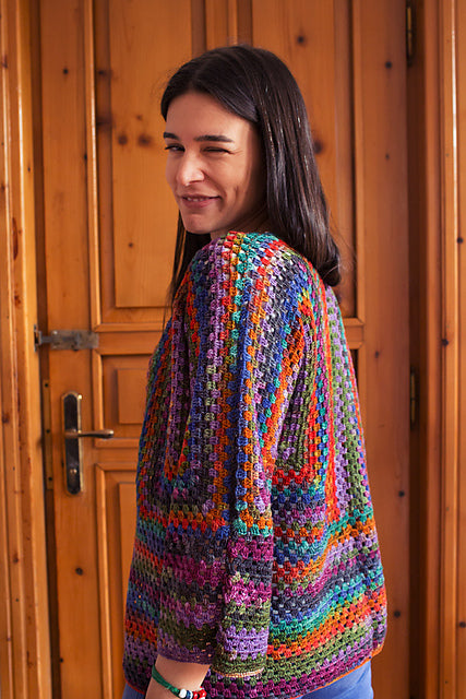 Squared Up Jacket by Urth Yarns