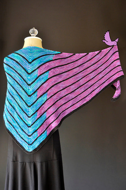 Staggered Shawl by Amy Gunderson