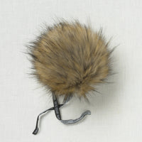 Lovafur Luxe Faux Fur Pom Stone Raccoon