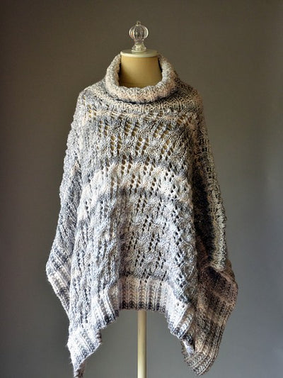 Stonefall Poncho by Universal Yarn