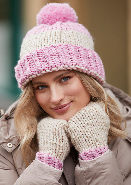 Striped Mittens by Tiam Safari