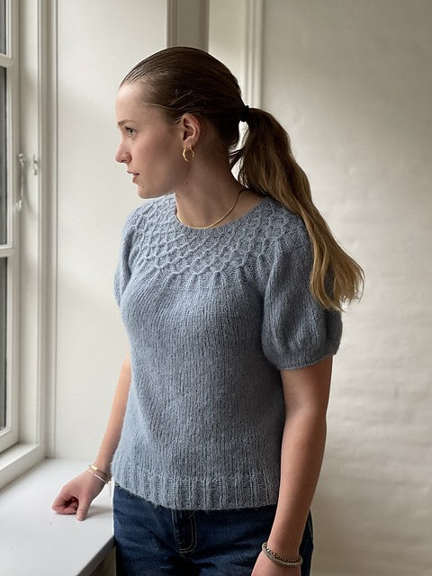 Summer Smock Puff Tee by Trine Meulengracht