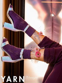 Thistle Thorn Socks by Jane Burns