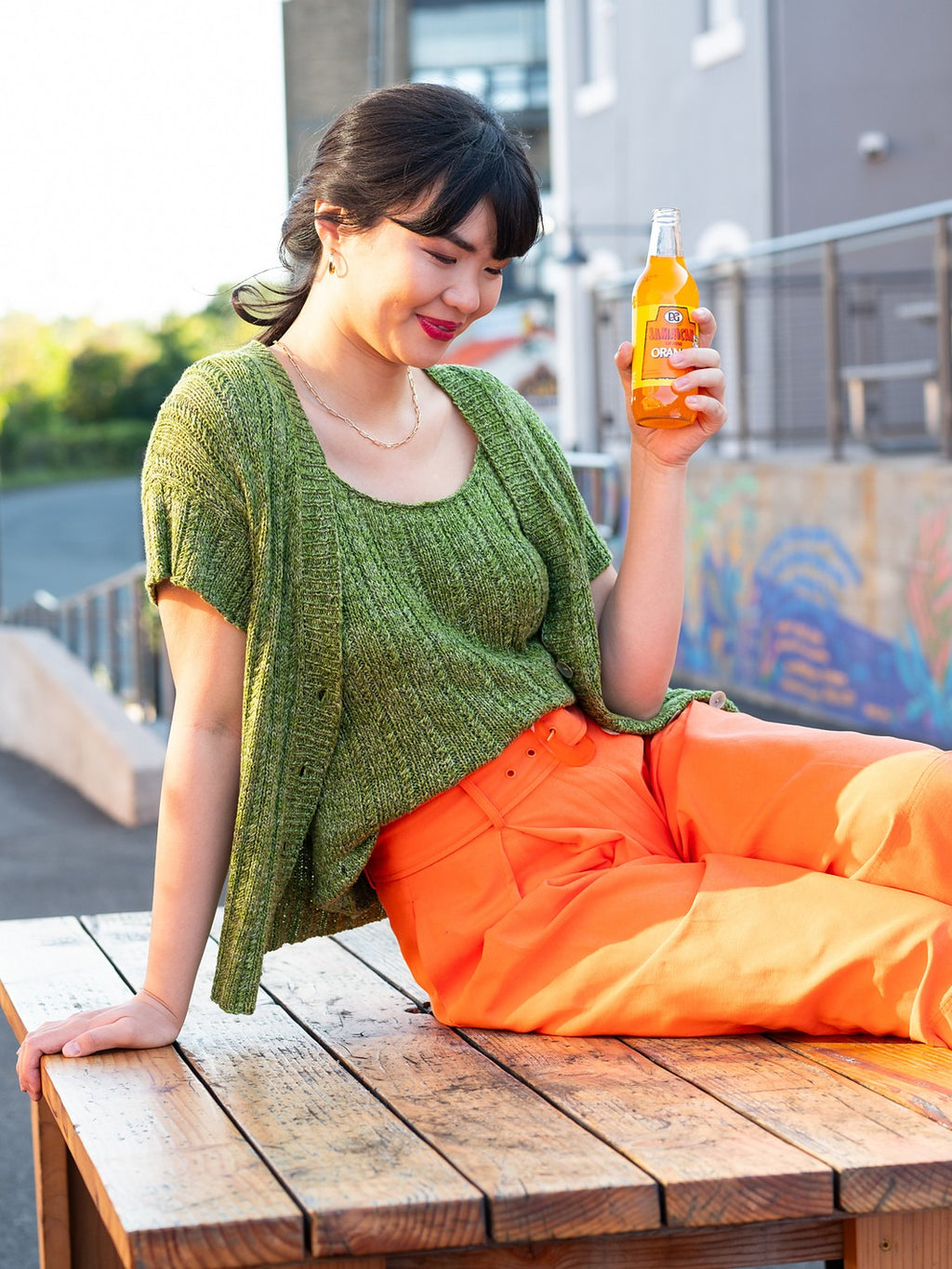 Melle Cardigan & Tank by Åsa Buchta