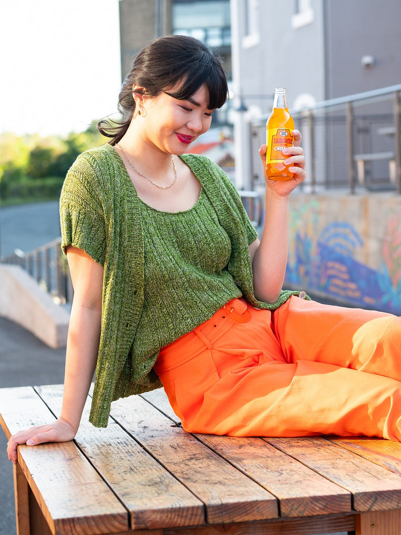 Melle Cardigan & Tank by Åsa Buchta