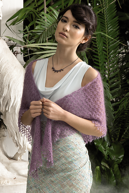 Triangle Shawl by Jennie Atkinson