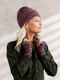 Valerie Hat & Mitts by Alison Green