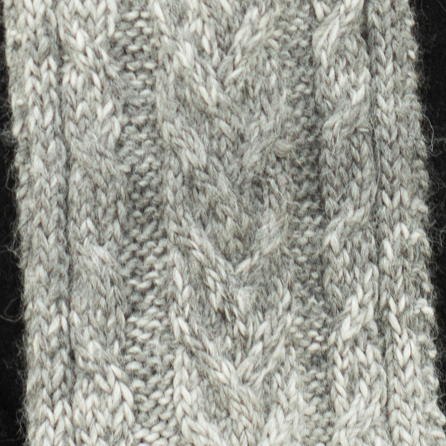 Cabled Scarf by Shannon Dunbabin