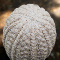 Lattice Knit Hat by Susie Bonell