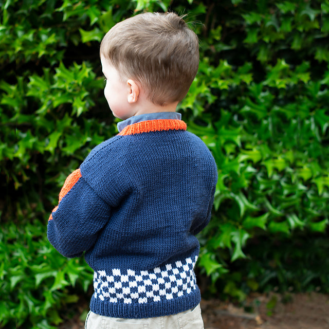 Off To The Races Sweater by Amy Bahrt