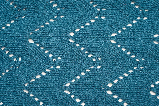 Scalloped Cascades Scarf by Ethel Weinberg