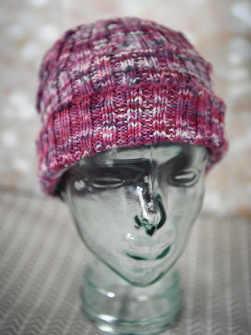 Raspberry Braids Hat by Shannon Dunbabin