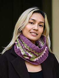Petunias Cowl by Patty Olson Designs