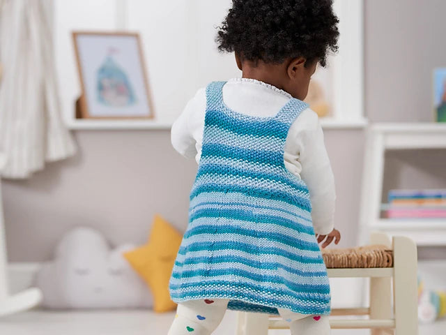 Pat-A-Cake Pinafore Dress and Romper by Jenny Watson