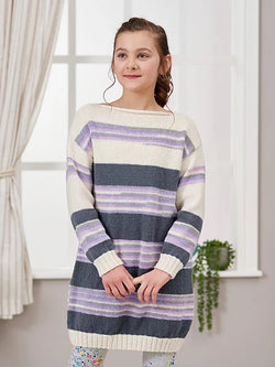 Smiles & Stripes Jumper Dress by Jenny Watson