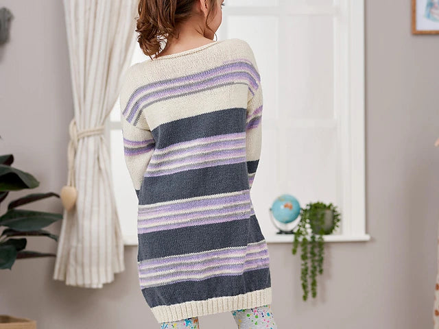 Smiles & Stripes Jumper Dress by Jenny Watson