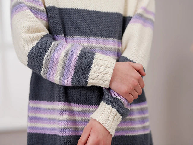 Smiles & Stripes Jumper Dress by Jenny Watson