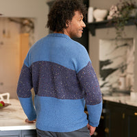 Benjamin Men's Block Jumper by Jenny Watson
