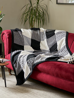 Birch Patchwork Blanket by Jenny Watson