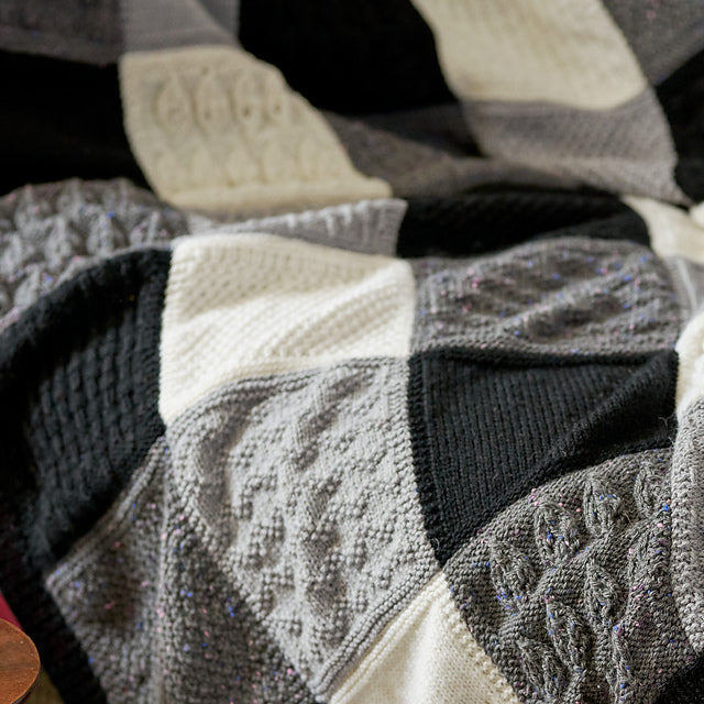 Birch Patchwork Blanket by Jenny Watson