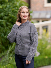 Georgina Women's Cable Jumper by Jenny Watson