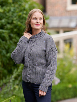 Georgina Women's Cable Jumper by Jenny Watson
