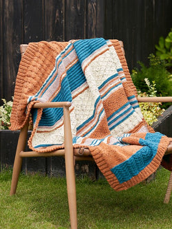 Hazel Striped Blanket by Jenny Watson