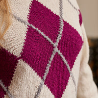 Samantha Women's Argyle Jumper by Jenny Watson