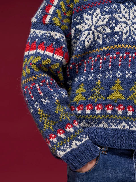 Felix Boys Festive Jumper by Rosee Woodland