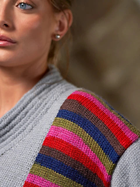 Leila Side Stripe Panel Jumper by Zandra Rhodes